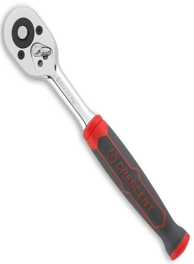 Crescent 1/2" Drive 72 Tooth Quick Release Dual Material Teardrop Ratchet 12-1/2" - CRW13, 1/2 inch - Image 3