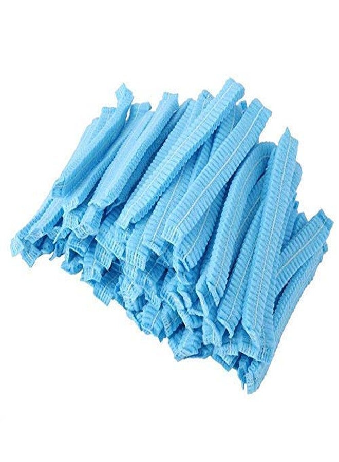 انمول أغطية شعر ديجيمارت للاستخدام مرة واحدة، مناسبة للاستخدام الجراحي والمطاعم والمنزلي، 100 قطعة، أزرق - Image 3