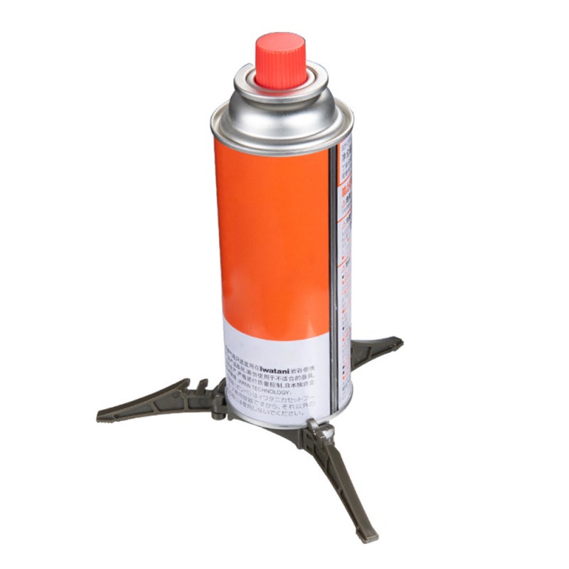 Foldable Stand: Premium Nylon Anti-slip Base - Fits 3 Gas Tank Types Compact Design for Camping Hiking Backpacking Outdoor Cooking - Image 2