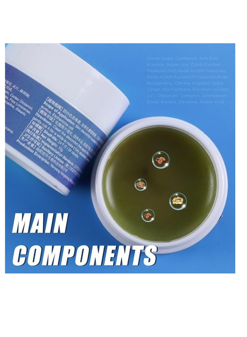 Sumifun 2pcs joint and bone healing cream, soothing joint cream, repairs damaged tendons, relieves tension and pain, corrects deformities in the back, hands and feet, arthritis knee pain strain - Image 2