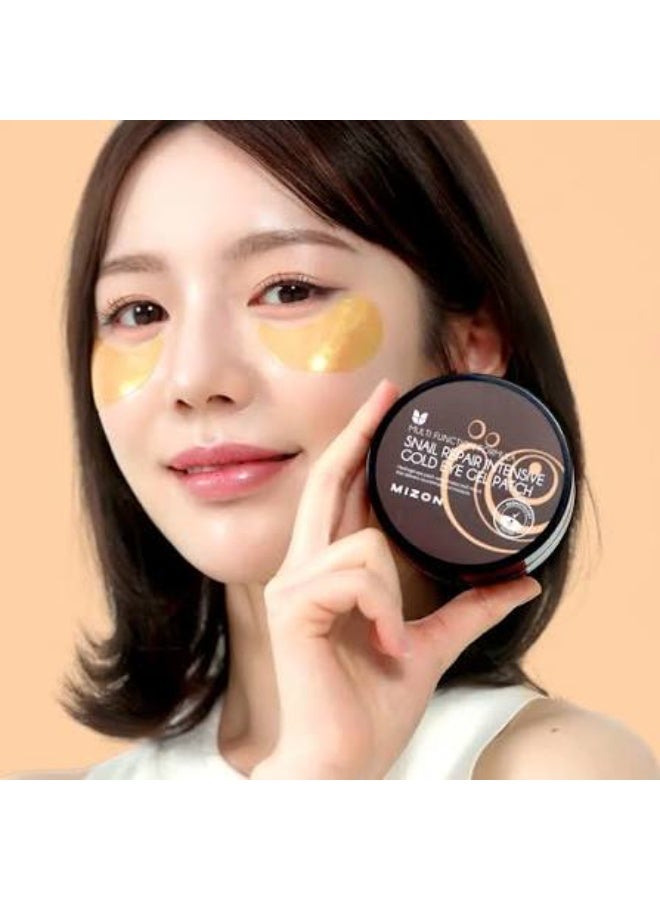 Mizon Multi Function Formula Snail Repair Gold Eye Gel Patch 84g - Image 3