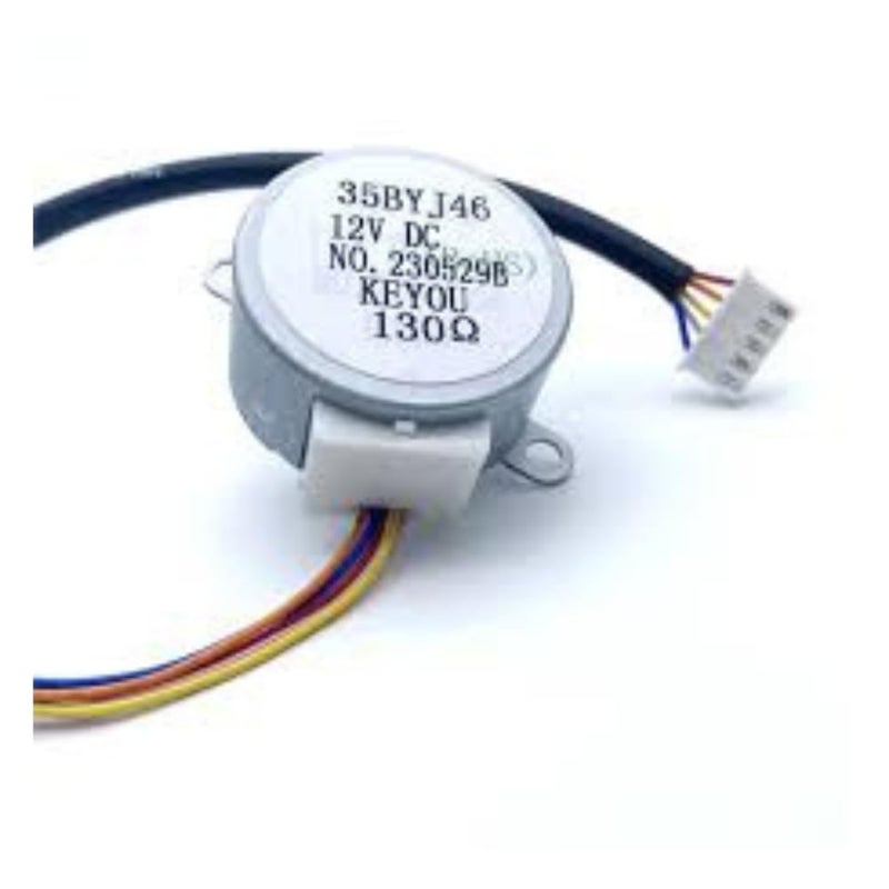 R&D Stepper Motor 35BYJ46-1347 12V DC | High Torque Mini Stepper Motor for Arduino, Robotics, 3D Printers, and DIY Projects - Image 2