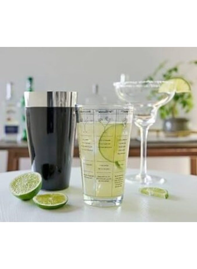 Black Boston Cocktail Shaker Set (2 Pieces), Heavy Duty Professional Bartender Shaker Made of Stainless Steel, Ideal Bar Tool for Mixing Cocktails - Image 2