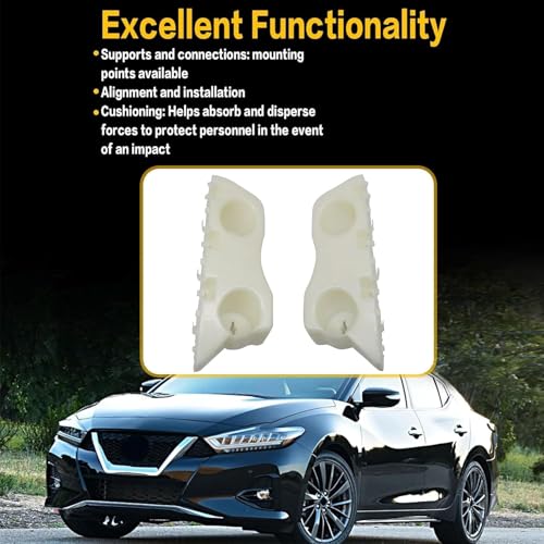 Priprilod Front Bumper Fender Brackets Left+Right Compatible with Nissan Maxima 2016-2020#62221-4RA1A 62221-4RA2A 62220-4RA1A 62220-4RA2A - Image 3