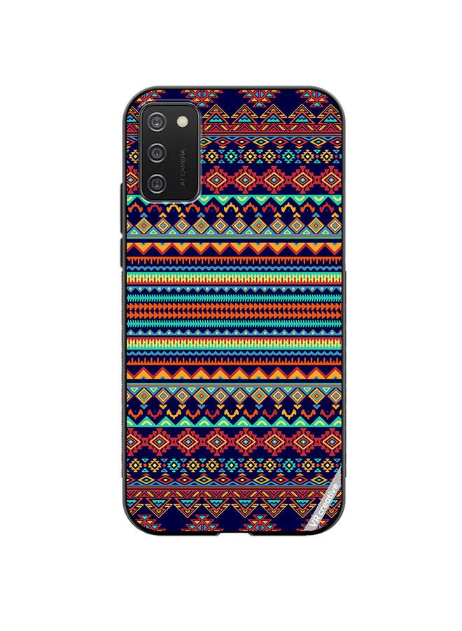 VR CREATIVE Protective Case Cover For Samsung Galaxy A03s Texture Design Multicolour - Image 1