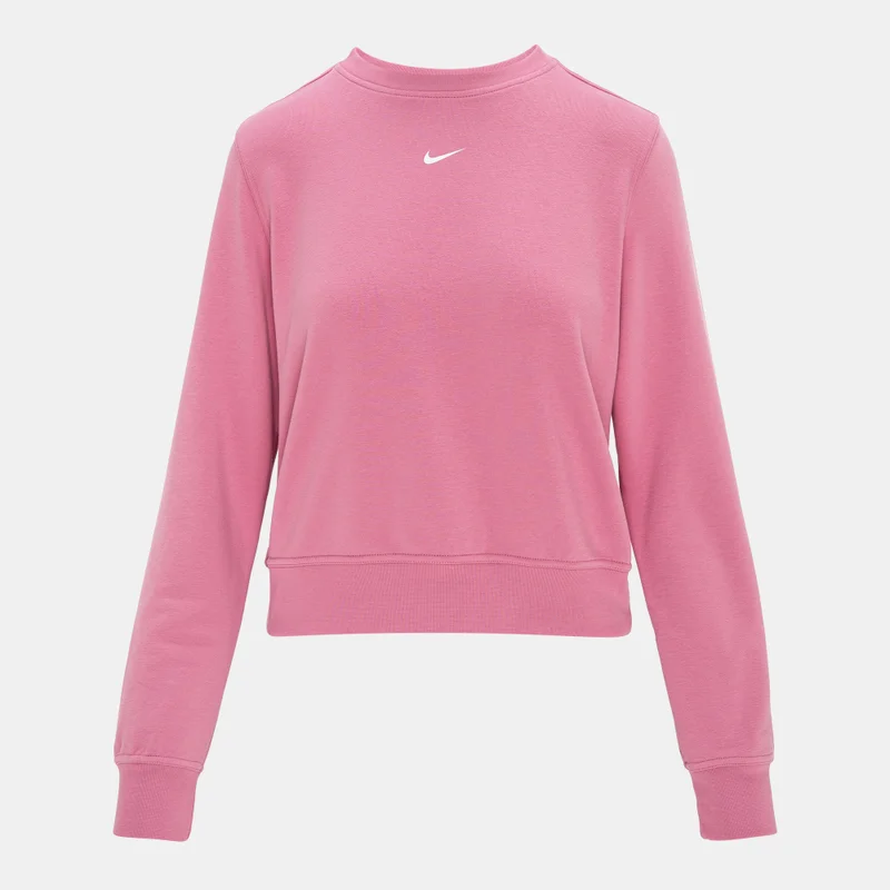Nike Pink Women's One Dri-FIT Sweatshirt for Women | Best Price UAE