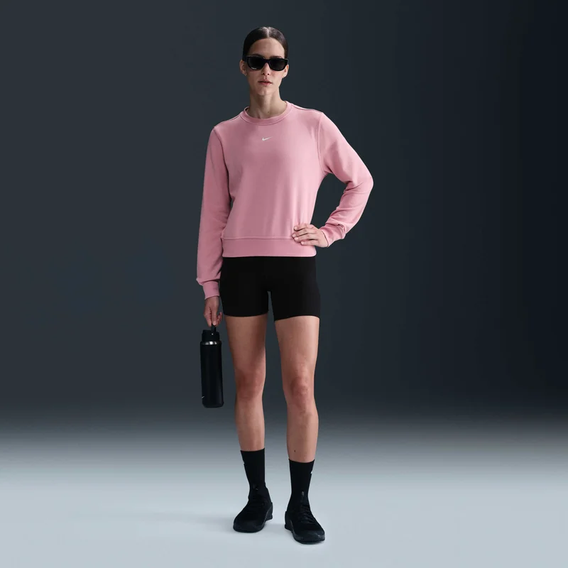 Nike Pink Women's One Dri-FIT Sweatshirt for Women | Best Price UAE