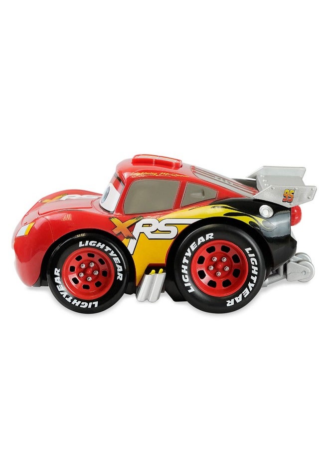 Disney Pixar Lightning Mcqueen Push & Go Talking Vehicle Cars  - Image 2