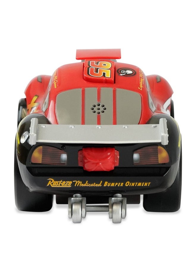 Disney Pixar Lightning Mcqueen Push & Go Talking Vehicle Cars  - Image 5