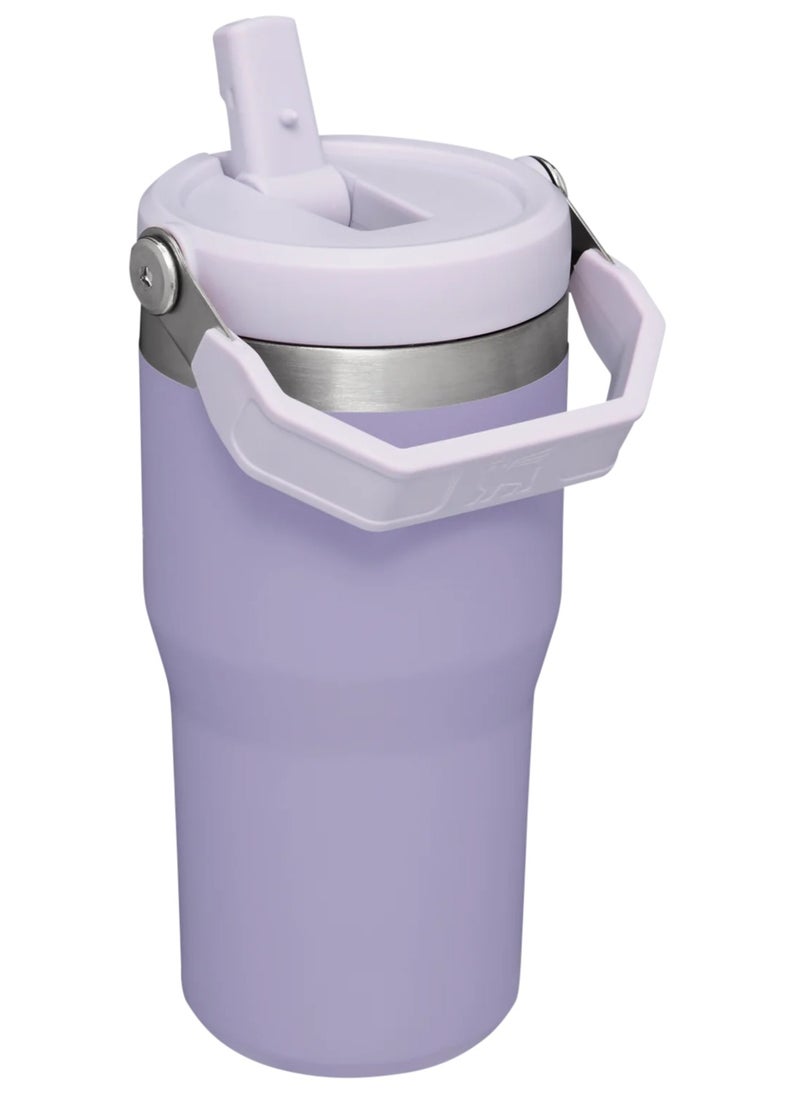 Stanley - Stanley IceFlow Stainless Steel Tumbler with Straw - Vacuum Insulated Water Bottle for Home, Office or Car Reusable Cup Leakproof Flip-20 oz-Lavender - Image 1