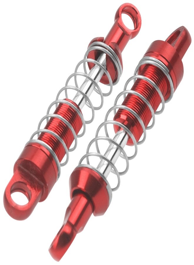 Share Goo ShareGoo Front Shock Absorbers Pull Rod w/Shock Tower Mount Compatible with MN MN82 LC79 MN78 1/12 RC Car Upgrades Parts (Red) - Image 4