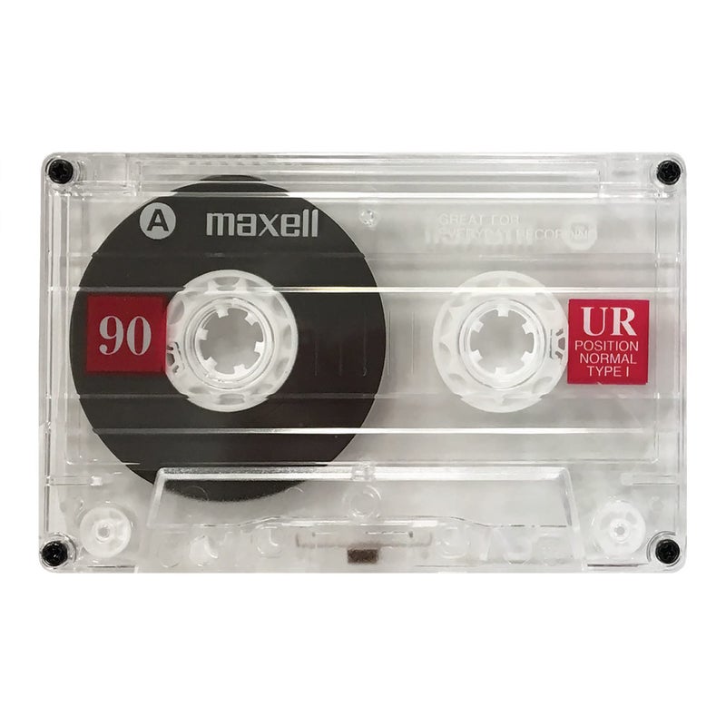 Maxell Maxell – 108527, Blank Audio Recording Cassette Tapes - Protective Cases, Low Noise & 90 Min Total Length (45 Min Per Side) - Ideal for Music, Voice Recordings & Portable Use - One Color, One Size - Image 2