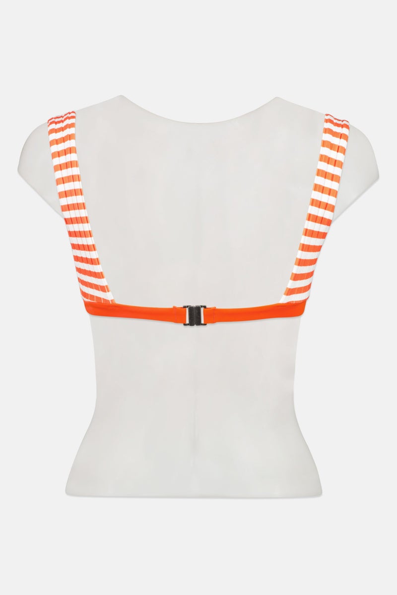 Billabong Women One Piece Stripe Non Padded Swimwear, Multicolor - Image 2