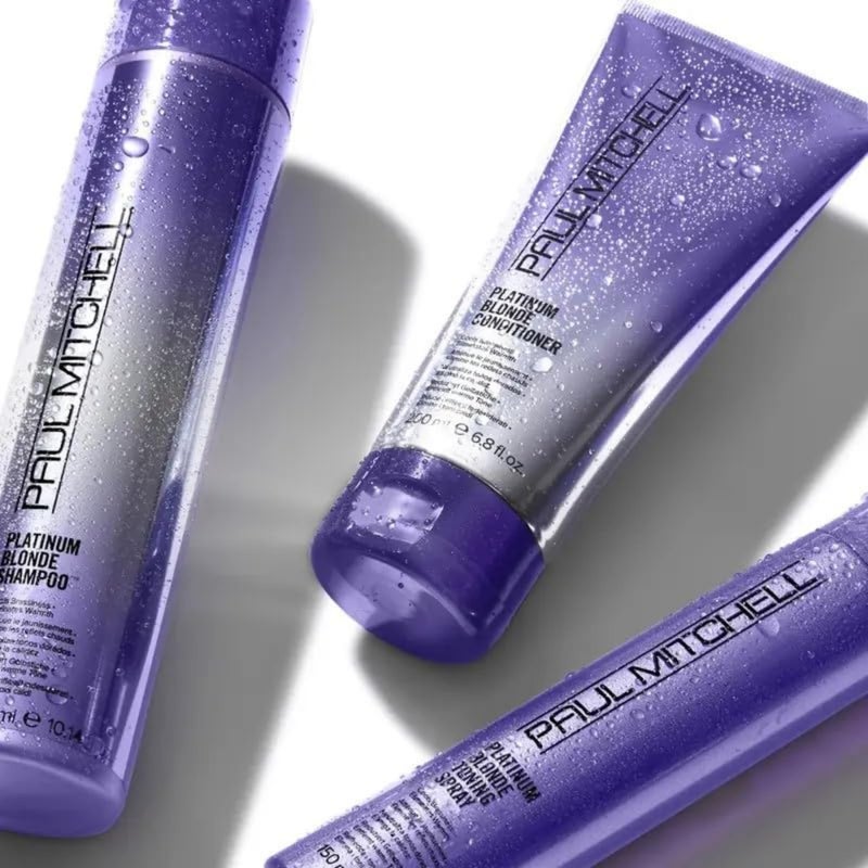 Paul Mitchell Platinum Blonde Purple Shampoo, Cools Brassiness, Eliminates Warmth, For Color-Treated Hair + Naturally Light Hair Colors, 10.14 fl. oz. - Image 5
