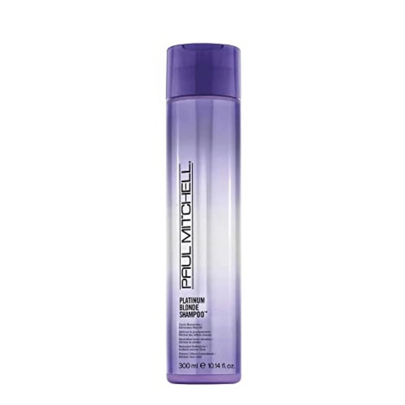 Paul Mitchell Platinum Blonde Purple Shampoo, Cools Brassiness, Eliminates Warmth, For Color-Treated Hair + Naturally Light Hair Colors, 10.14 fl. oz. - Image 1