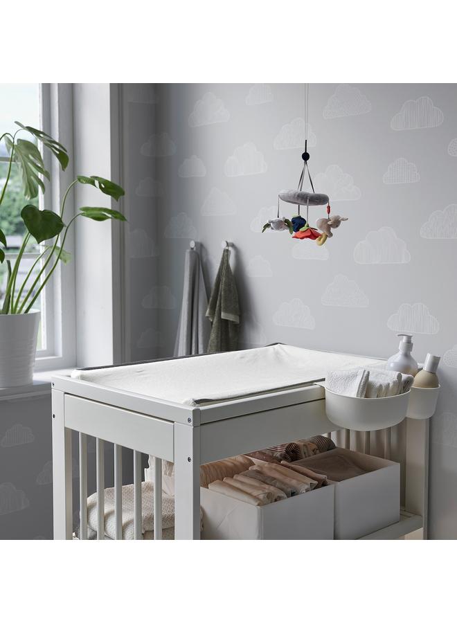 Zaboon Cover For Babycare Mat, White, 48X74 Cm - Image 3