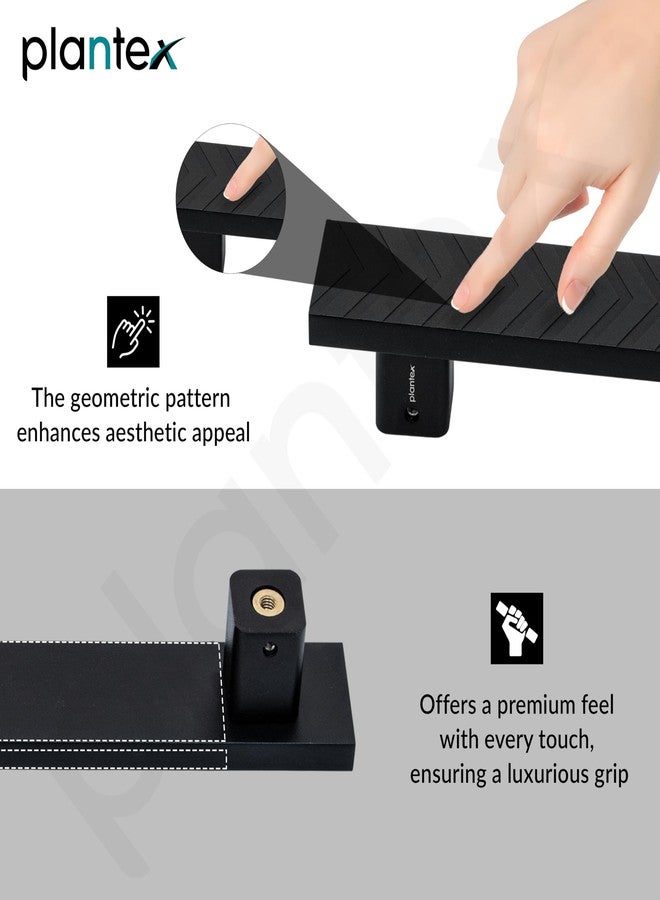 Plantex Door Handle/300mm Main Door Handle for Wooden Door/Pull-Push Handle for Main Door/Door Accessories - Pack of 1 (609, Black) - Image 4