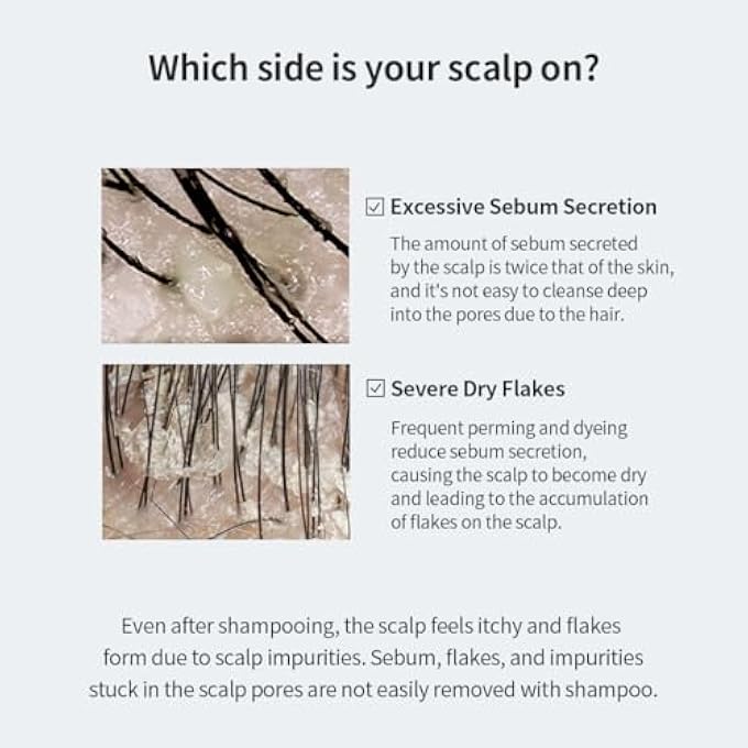 GROWUS SEA SALT THERAPY SCALP SCALER, 2-IN-1 SHAMPOO AND SCALP SCRUB WITH MINERAL-RICH SEA SALT AND SEA WATER FOR DRY, ITCHY SCALP, 8.8 OZ / 250G, FREE FROM PARABEN, SULFATE - Image 3