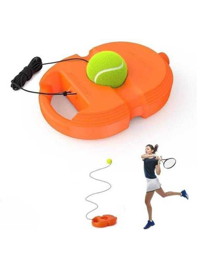 Owqust Owqust Self-Study Training Tennis Trainer Rebound Balls with Rope Practice Tool Tennis Kit  - Image 1