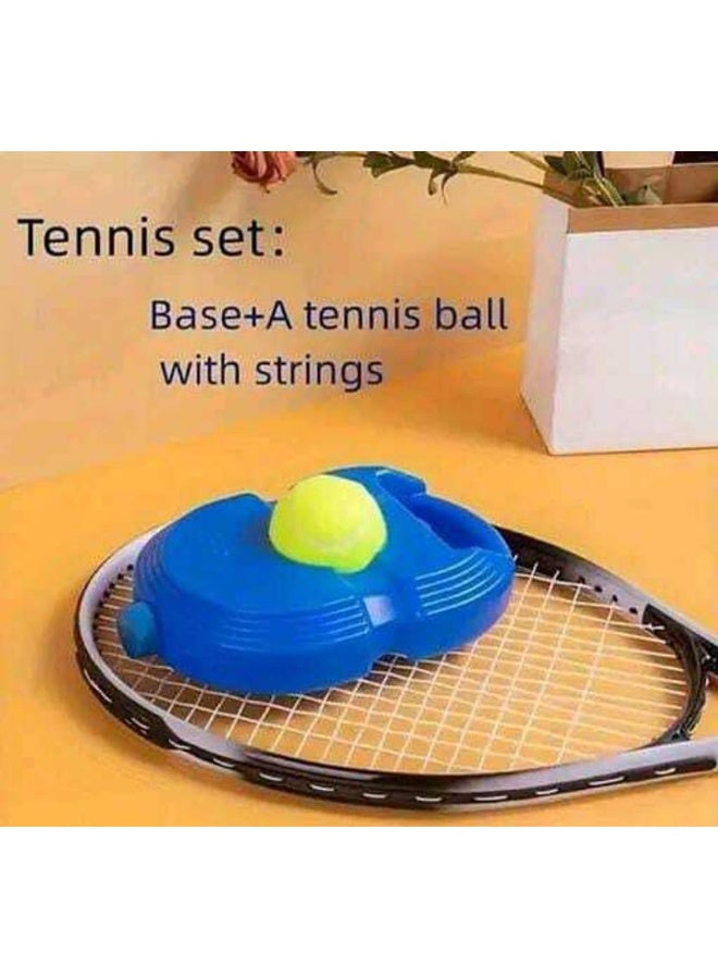 Owqust Owqust Self-Study Training Tennis Trainer Rebound Balls with Rope Practice Tool Tennis Kit  - Image 3