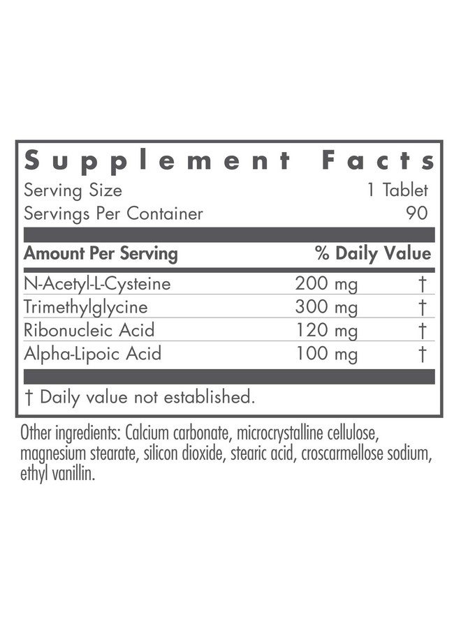 Nutricology مكمل نوتري كولوجي NAC المعزز - N-أسيتيل-ل-سيستين، سلف هيدريل، يدعم وظيفة المناعة، إزالة المخاط - 90 حبة - Image 2