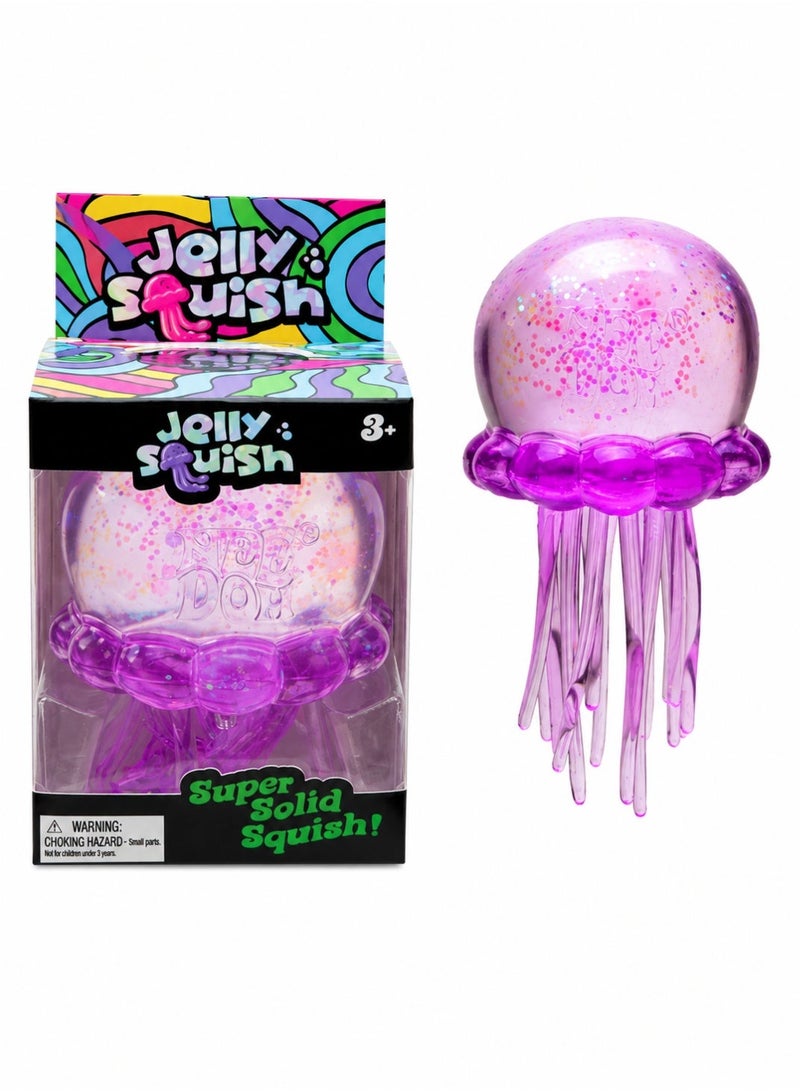 Whimsy Jellyfish Squeeze Toys, Relieve Stress, Slow Rise Squishy, Ultra Moldable Stress Relief Sensory Toy for Adults /kids - Image 1
