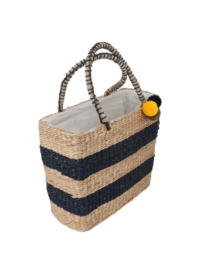 Beige wicker bag 2 lines Black by hand - pzsku/ZA1BF9A6DF328241C9BDBZ/45/_/1722251675/6327eed3-a0b6-4a15-927c-d226e09de998