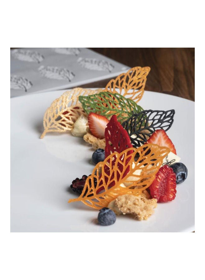 نيبمينينت قالب كيك بتصميم دانتيل على شكل أوراق شجر أبيض 10 x 8 3سم - Image 4