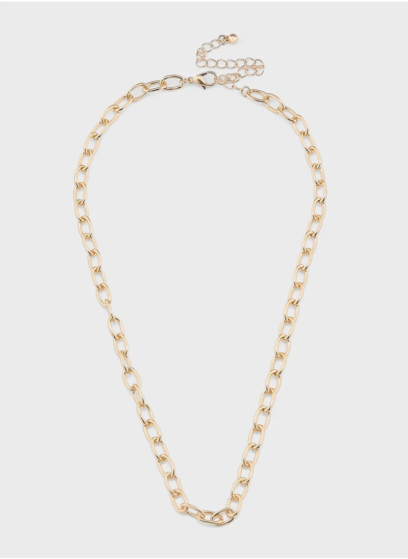 جينجر 2 Pack Shell Chain Necklace