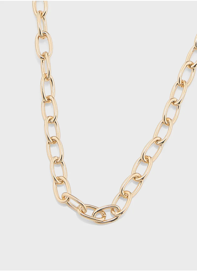 جينجر 2 Pack Shell Chain Necklace