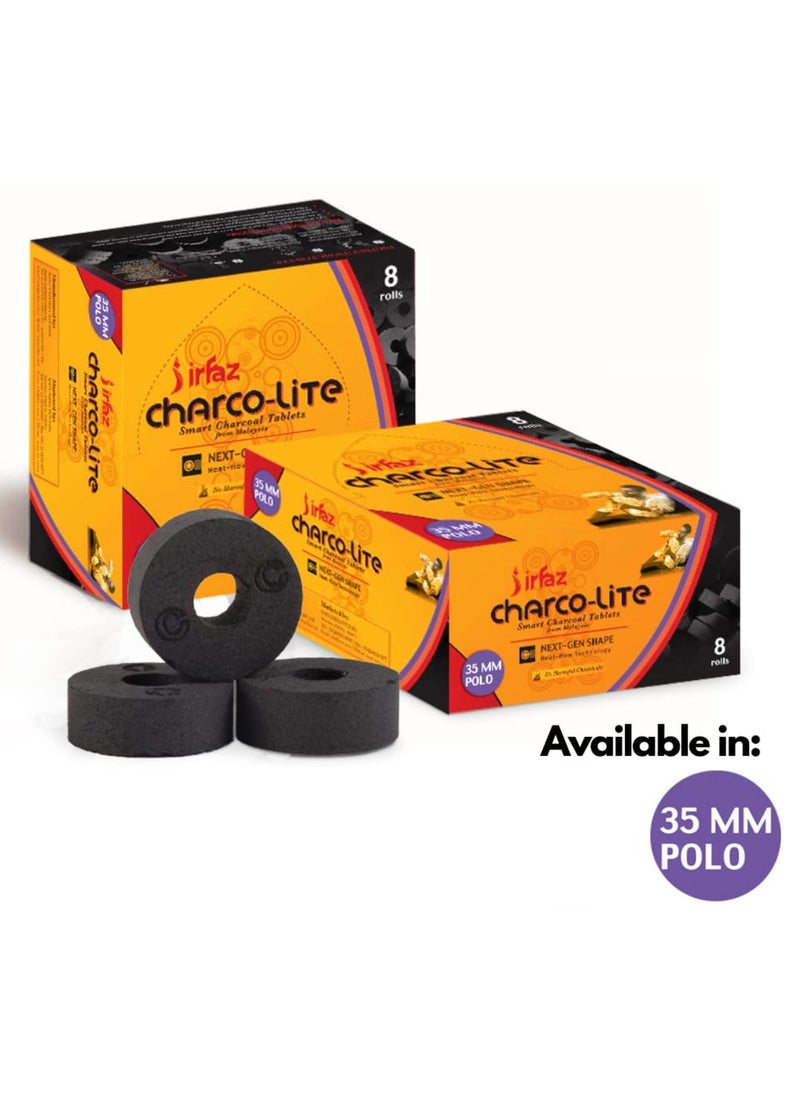 Charco lite Polo Bakhoor Charcoal 80 Peice-35 mm - pzsku/ZA1BFC8474E6A3D94AE99Z/45/_/1700771750/ae55c42f-a97b-4234-82d4-c0c5d622c490