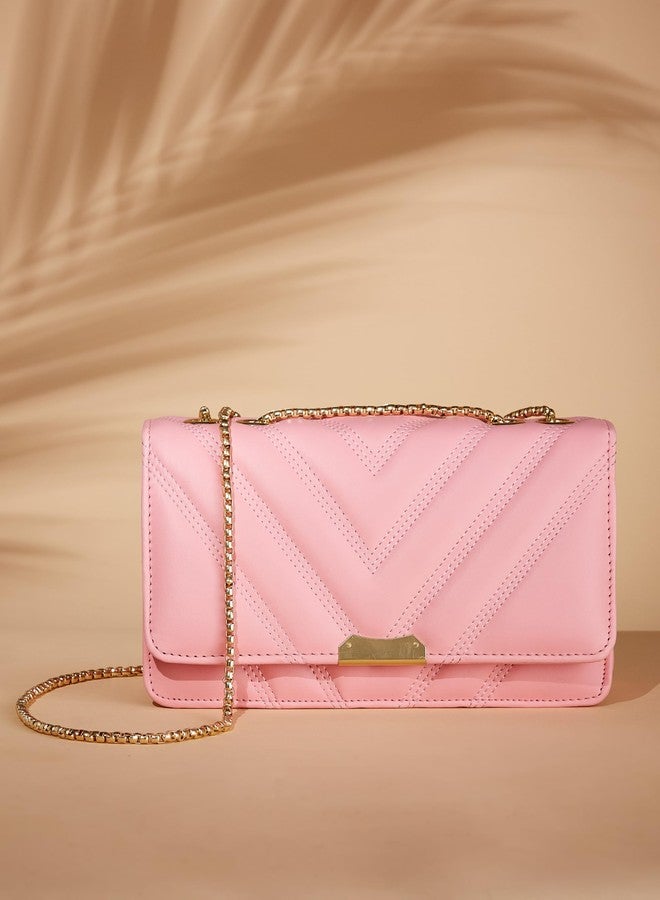Vintage Pink Sling Bag - Image 2