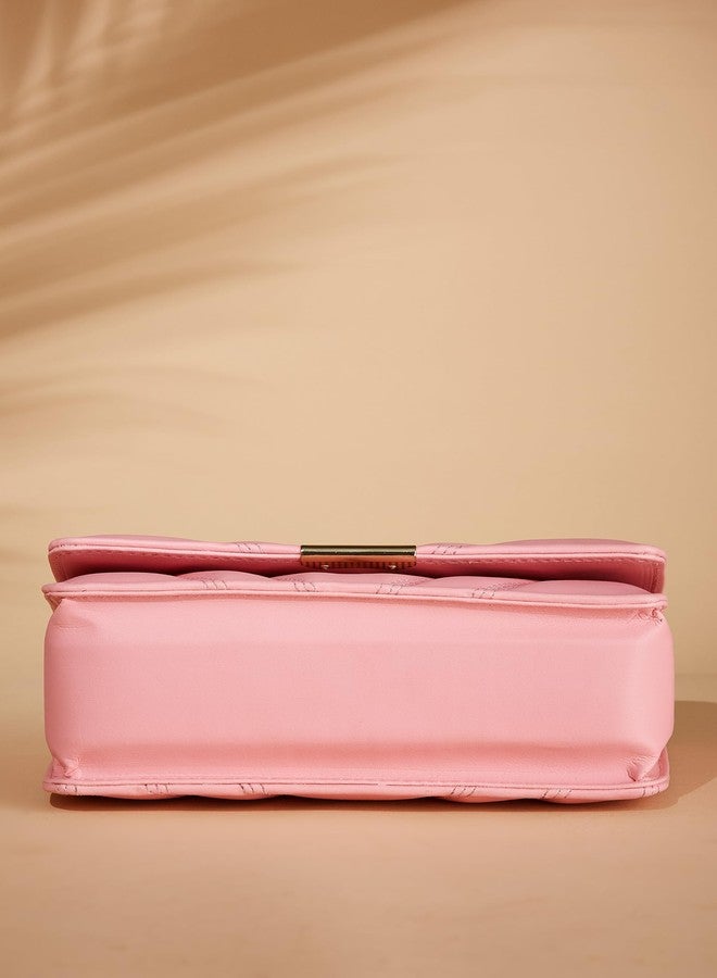 Vintage Pink Sling Bag - Image 5
