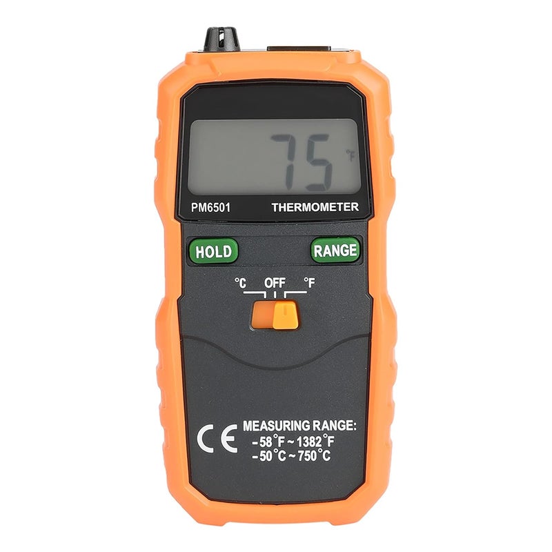 كلاراكو أداة اختبار مقياس الحرارة الرقمي LCD من نوع K من Thermopop - Image 4