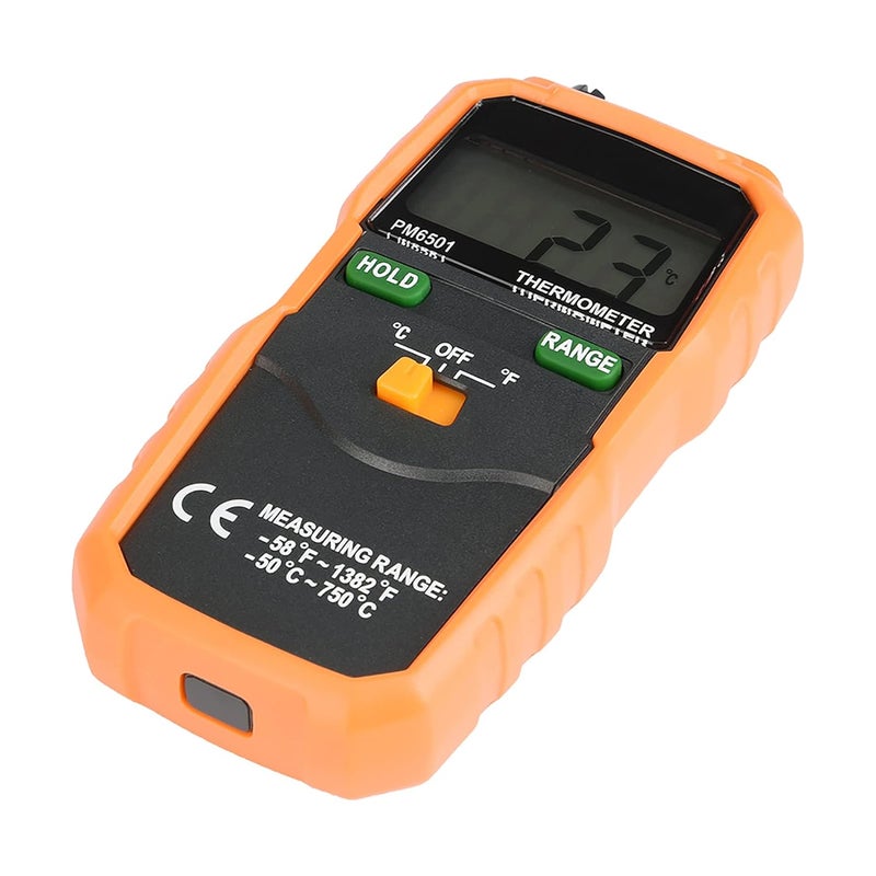 كلاراكو أداة اختبار مقياس الحرارة الرقمي LCD من نوع K من Thermopop - Image 5