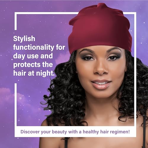 Evolve Satin Soc Maroon Large (Satin-Lined Style Cap) - Image 4