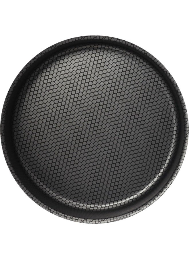 NOUVAL - Round Baking Oven Tray Nonstick With Flat Bottom Suitable For Oven Black/Red - Image 1