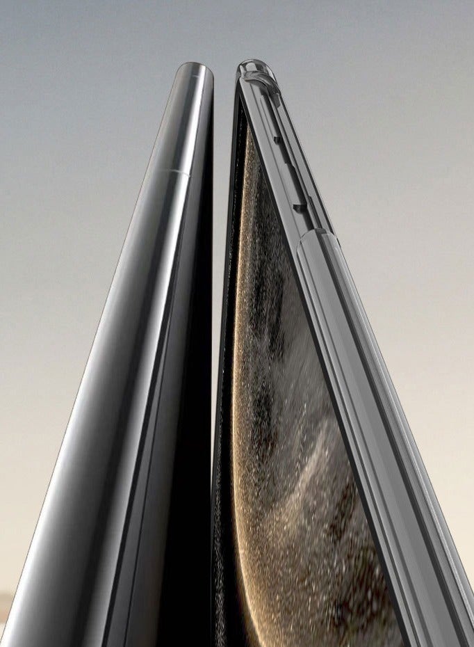 عام غطاء هواوي ميت إكس6 - طلاء مغناطيسي غير لامع مقاوم للسقوط مع حماية المفصل، غطاء رفيع جدًا قابل للطي مقاوم للصدمات - Image 5