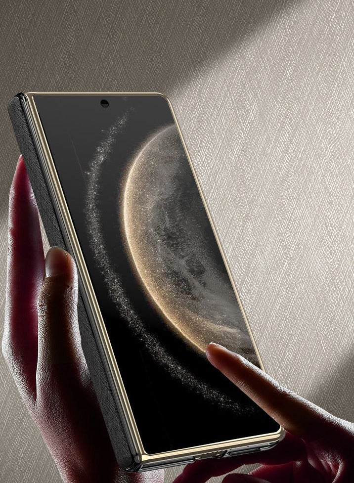 عام غطاء هواوي ميت إكس6 - طلاء مغناطيسي غير لامع مقاوم للسقوط مع حماية المفصل، غطاء رفيع جدًا قابل للطي مقاوم للصدمات - Image 4