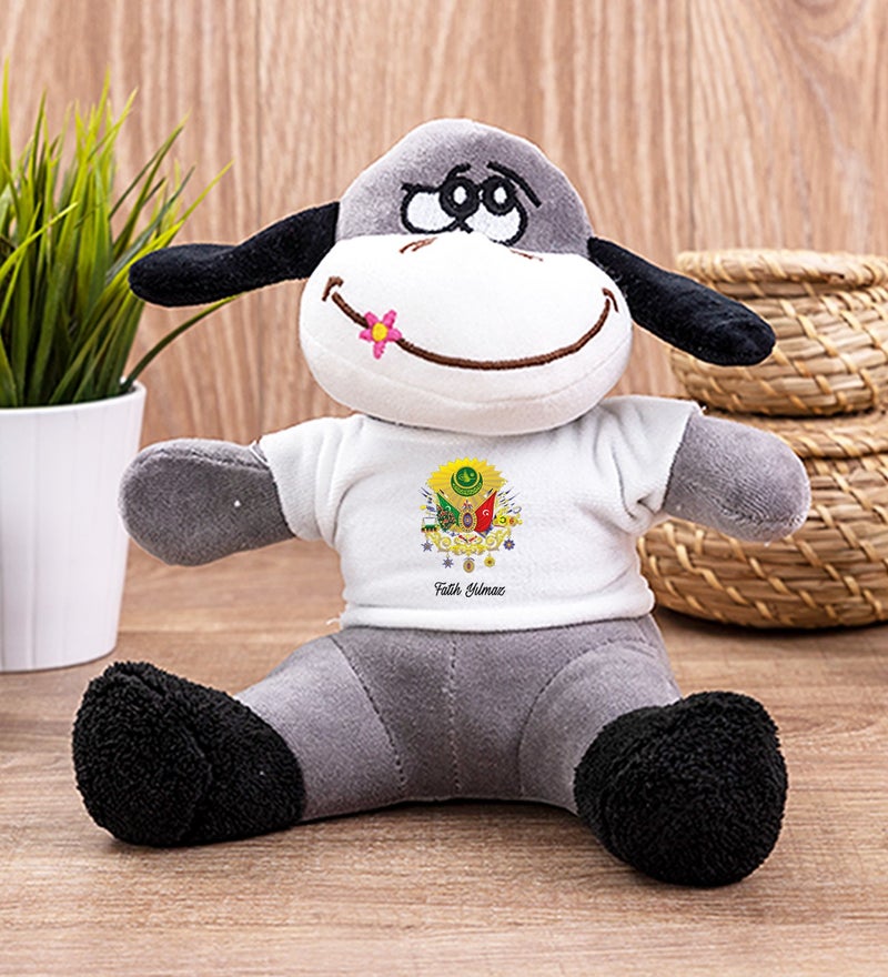 Hediye Dükkanı Gift Shop Personalized Ottoman Coat of Arms Plush Donkey 