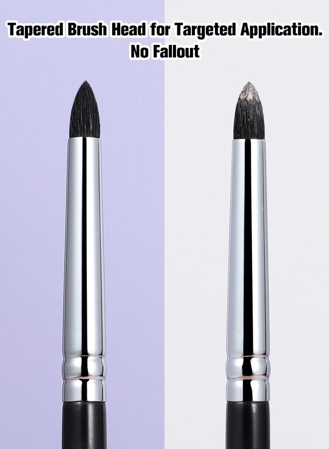 EIGSHOW Small Smudge Brush for Precise Eye Brightening and Under Eye Highlighting (E834) - Image 3
