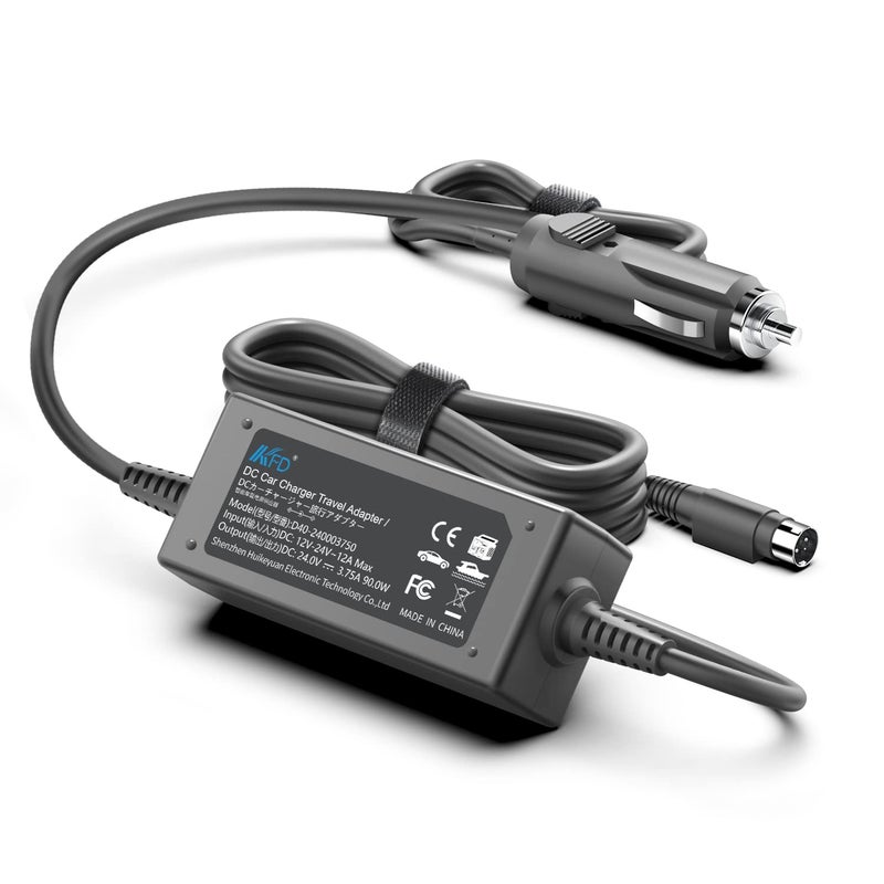 KFD DC Adapter 12V24V Car Charger for Resmed S9 Series Res Med IPX1 CPAP Machine S9 H5i REF 36003 369102 R360760 DA90A24 CPAP 36970 S9 EliteEscape Machine Resmed S9 DC Converter Power Supply Cord - Image 2
