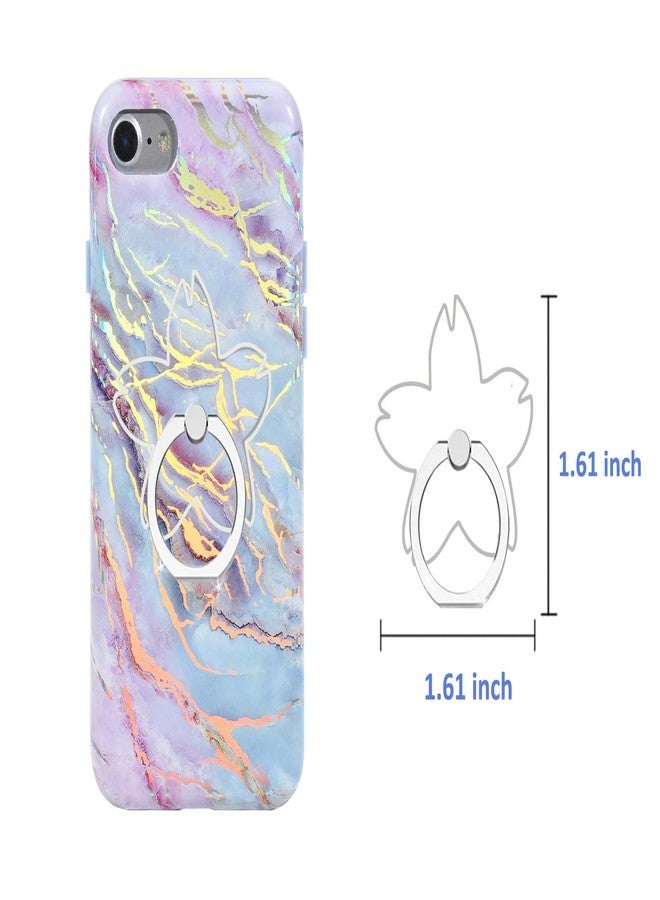lenoup Transparent Oriental Cherry Cell Phone Ring Holder Kickstand,360 Rotation Clear Cherry Blossom Cell Phone Finger Ring Grip Stand for Phones,Pad - Image 5