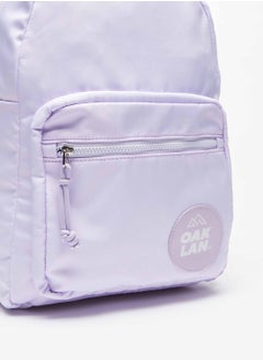 Oaklan by Shoexpress Womens Printed Backpack with Logo Badge Detail  - Image 3