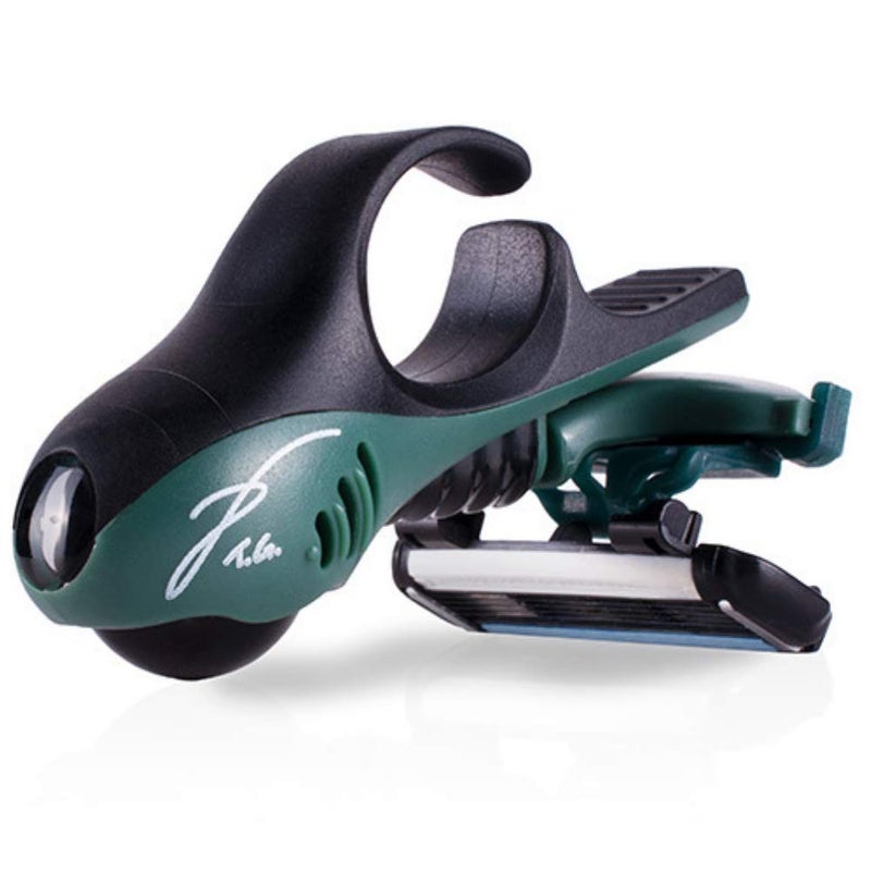 HeadBlade شفرة حلاقة رأس ورأس ميتو LE غرين للرجال - نظام تعليق مزدوج نشط ثوري - Image 1