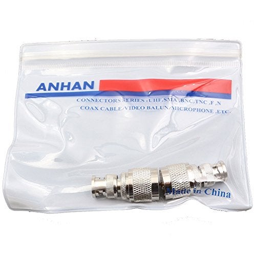 ANHAN UHF Male to BNC Male Connectors, Pl259 to BNC Coax Adapters for Ham Radio, Antenna, Scanner, Coaxial Cable 2Packs - Image 5
