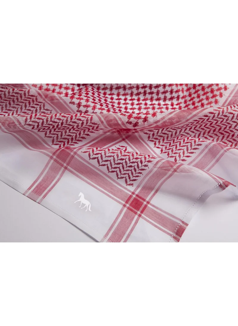 بيت الثوب Mens Premium Red Shemagh