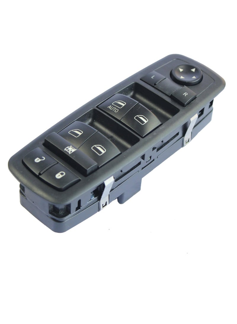 Generic Driver Side Master Power Window Switch 8+13 Pins Compatible with 2008-2012 Jeep Liberty 2007-2011 Dodge Nitro 2009-2010 Dodge Journey Replaces 4602632AH 4602632AF 4602632AB 4602632AG Black Color  - Image 1