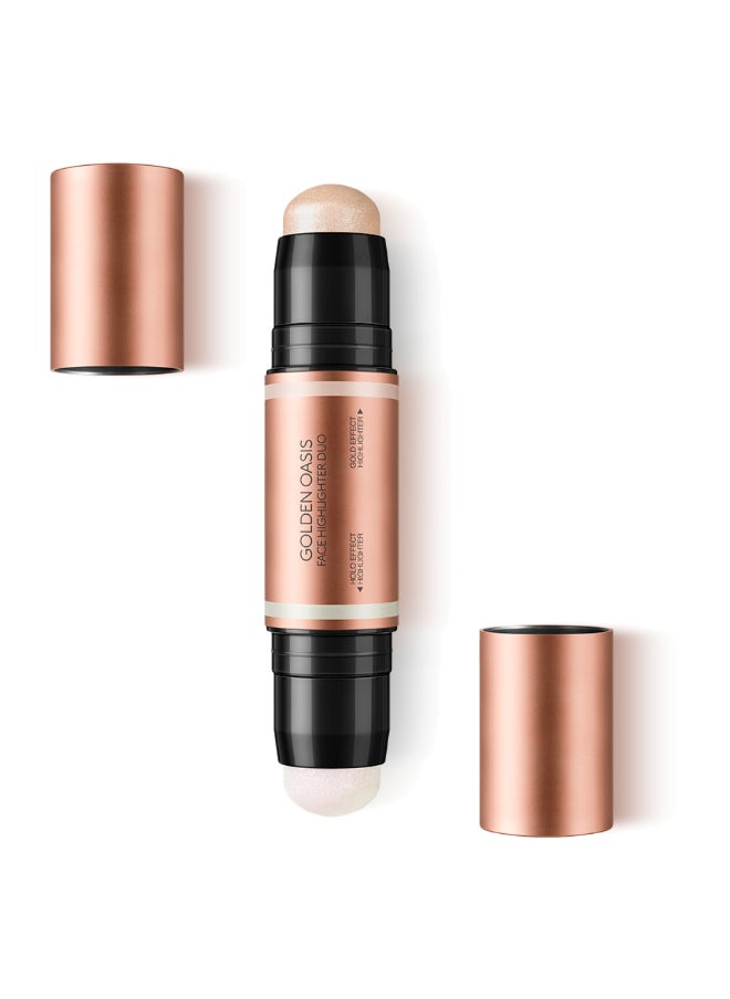 KIKO MILANO - Golden Oasis Face Highlighter Duo 01 - Image 1