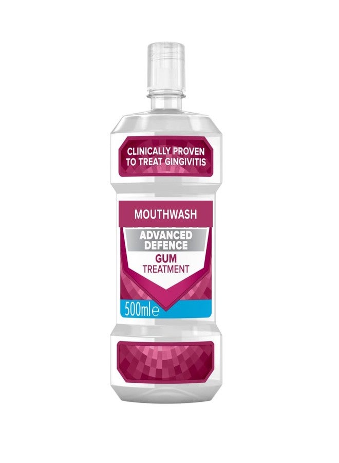 Advanced Defense Gum Treatment Mouthwash Mint 16.9 fl oz - Deep-Cleaning Formula,